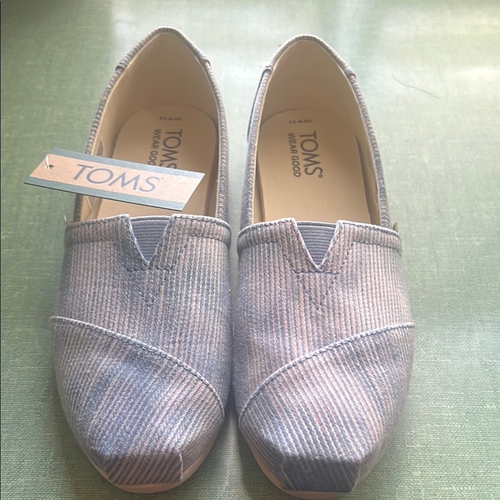TOMS Blue Alpargata Cloudbound 5.5